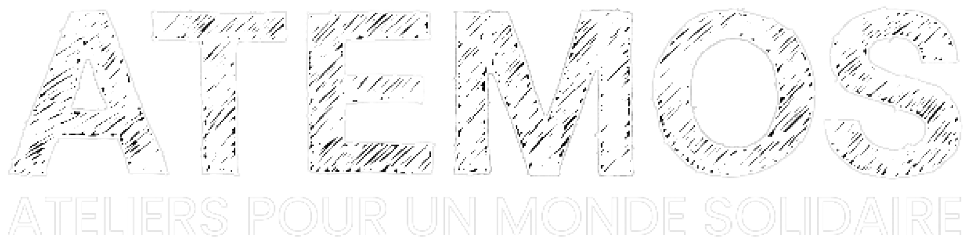 Logo ATEMOS ASBL Blanc