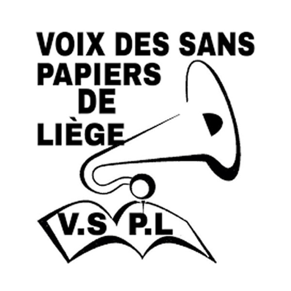 Logo du collectif Voix des Sans papiers de Liège