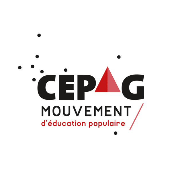 Logo du CEPAG (Centre d'Education Populaire André Genot)